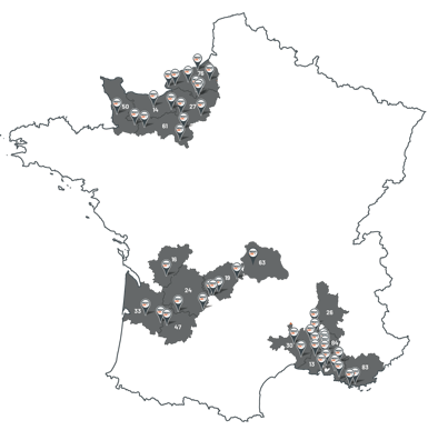 REGIS LOC, plus de 50 agences en France